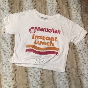 Maruchan Instant Lunch Cropped Tee